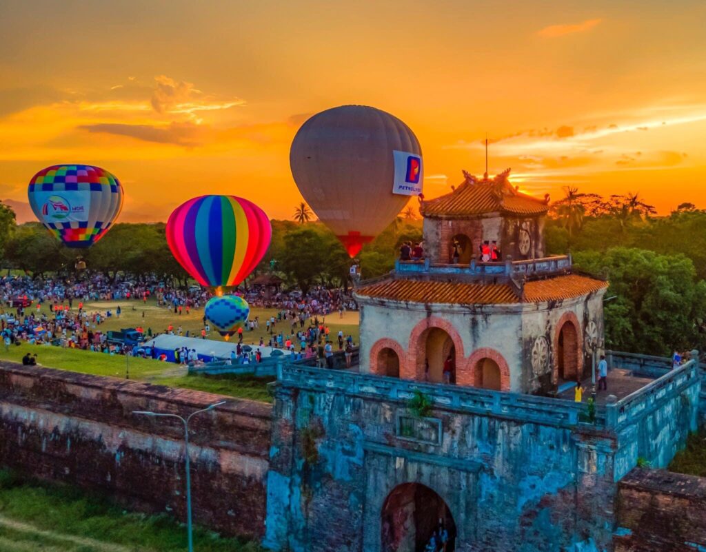 Lễ hội khinh khí cầu tại Huế năm 2022